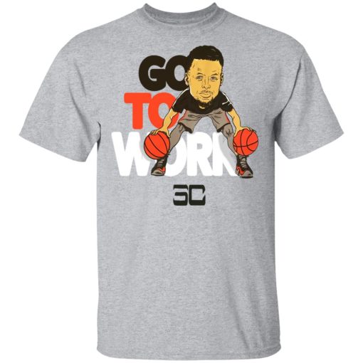 Go To Work Curry T-shirt