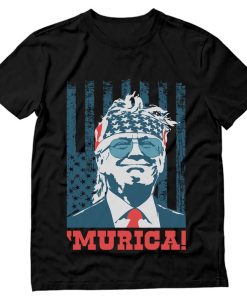 Happy Fourth of July Murica Trump T-shirt