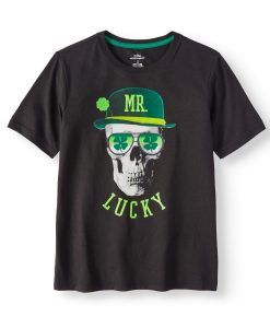 Skull Lucky St.Patrick Day T-shirt