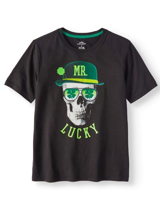 Skull Lucky St.Patrick Day T-shirt