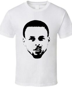 Stephen Curry Face T-shirt