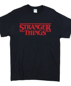 Stranger Things logo T-shirt