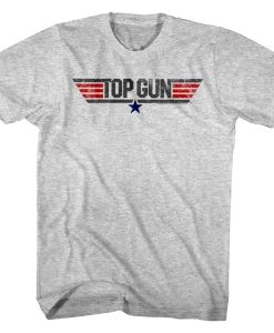TOP GUN Vintage logo T-shirt