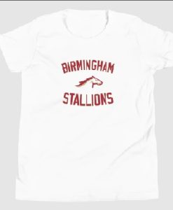 Birmingham Stallion white T-shirt