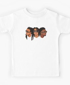 Hip Hop MIGOS Face T-shirt