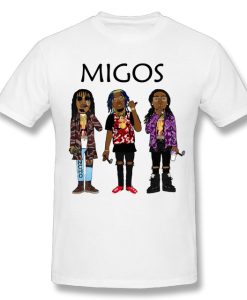 Migos Rapper Cartoon T-shirt