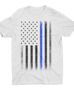 Blue Lives Matter Flag T-shirt