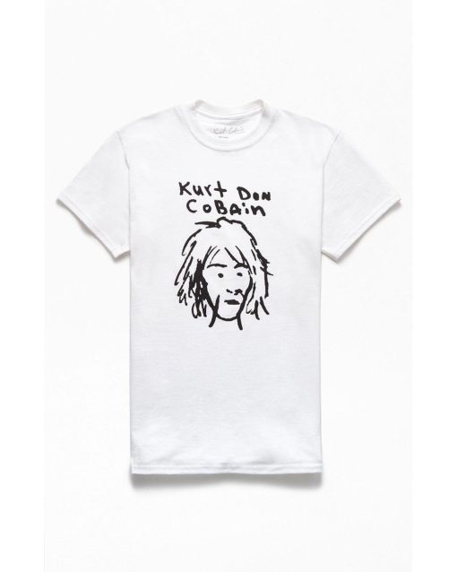 Kurt Cobain Sketch T-shirt