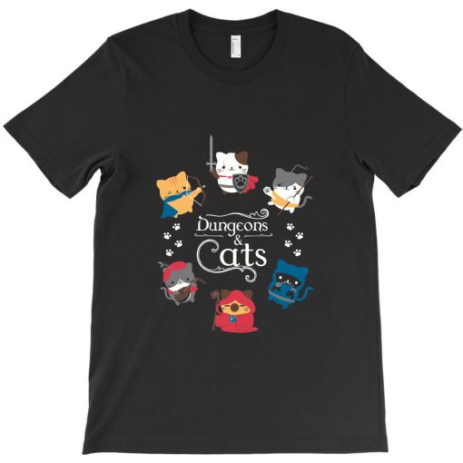 Dungeons And Cats T-shirt