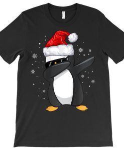 Dabbing Penguin Xmas T-shirt