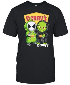 Denny's Grinch and Jack Skellington T-shirt