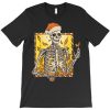 Drinking Xmas Skeleton T-shirt