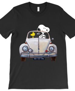 Snoopy Driving T-shirt