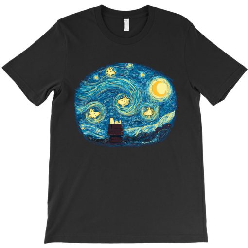 Snoopy Starry Night T-shirt