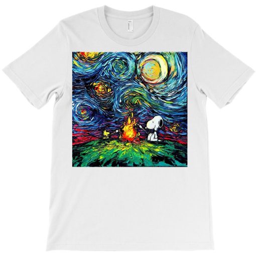 Starry Night Snoopy T-shirt