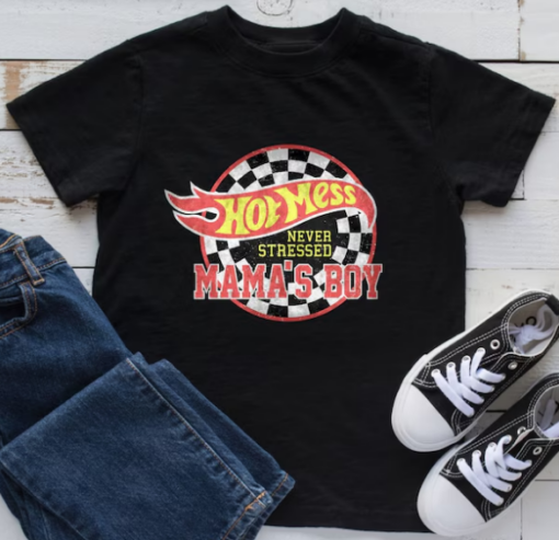 Hot Mess Mama Boy T-shirt SD