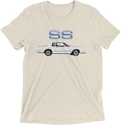 1984 Monte Carlo SS Vintage Style Tri-Blend T Shirt SD