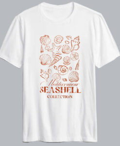 Casual Seashell Collection Beach Tshirt SD